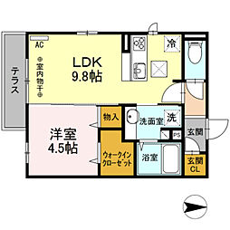 サンフェリーチェ海老名 1階/105