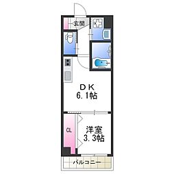 エタンセルあびこII 4階