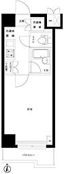 ルーブル中野ガーデン 1Kの間取図画像