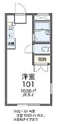 レオパレスルミエール 1Kの間取図画像