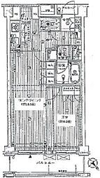 小石川ザ・レジデンスイーストスクエア 4階1LDKの間取り