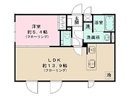 STRIPES 豪徳寺 1LDKの間取図画像