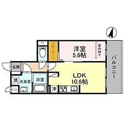 トリニティ三国ヶ丘 5階/-