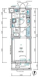 ＡＲＣＯＢＡＬＥＮＯ ＳＵＧＩＮＡＭＩＨＯＮＡＮＣＨＯ 3階1Kの間取り