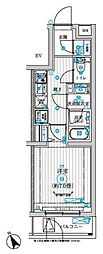 調布市上石原1丁目マンション 1Kの間取図画像