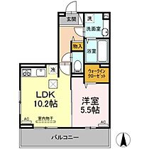 クラルス 103 ｜ 香川県高松市花園町１丁目（賃貸アパート1LDK・1階・42.86㎡） その2