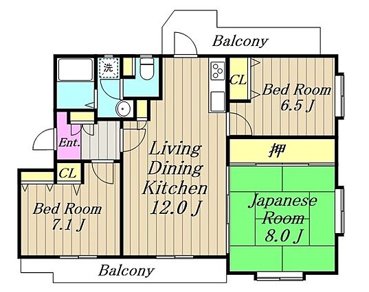 クレール湘南台_間取り_0