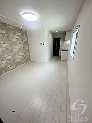 JR阪和線 杉本町駅 徒歩2分の賃貸アパート 3階1LDKのリビング/ダイニング