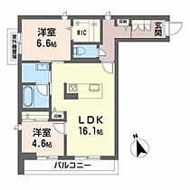 シャーメゾンクージースクエア A0203 ｜ 長崎県諫早市西小路町691-9、10（賃貸マンション2LDK・2階・68.30㎡） その2