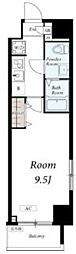 リブリ・東上野 1Kの間取図画像
