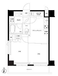 ルーブル中板橋伍番館 2DKの間取図画像
