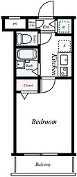 GENOVIA中野・都立家政 1Kの間取図画像