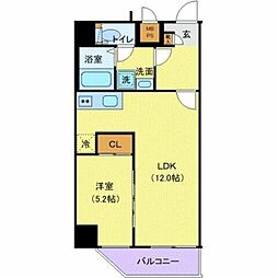 JR山手線 大塚駅 徒歩3分の賃貸マンション 2階1LDKの間取り