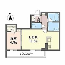 ミュルティプリエ A0302 ｜ 岡山県倉敷市福島字桶守591-1（賃貸マンション1LDK・3階・45.51㎡） その2