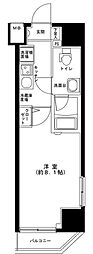 GRANDFORCE綾瀬2 1Kの間取図画像