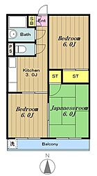 サンハイツ多摩 3階