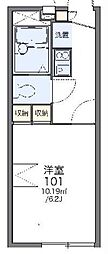 レオパレスサザンコンフォート 1Kの間取図画像