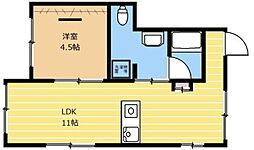 横山ハイツ 1階