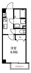 スマートスペース都立家政 1Kの間取図画像