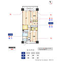 ルクレ川口ウエスト2階13.3万円