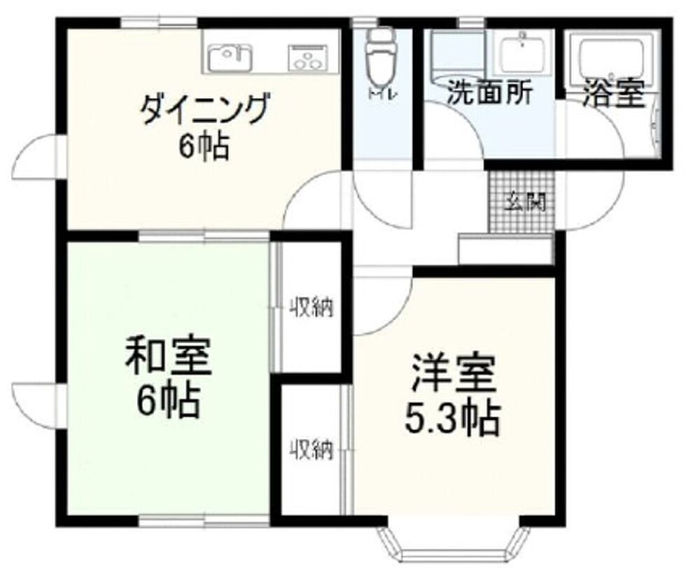 ホームズ でお部屋探し エクセレント東大宮 1階 2dk 賃料6 2万円 43 06 賃貸アパート住宅情報 物件番号 取扱い不動産会社 アエラス大宮店 株式会社アエラス