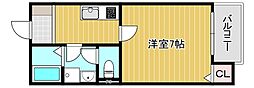Villa Avenir 1Kの間取図画像