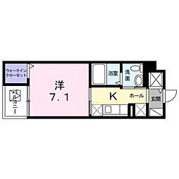 ベル エミール 3階/304