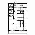圓相第二マンション4階6.2万円