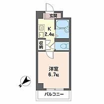 ラポート 0602 ｜ 兵庫県神戸市中央区相生町４丁目6-15（賃貸マンション1K・6階・22.50㎡） その2