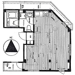 NEOMAXIMA ワンルームの間取図画像