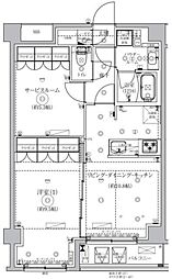 セジョリ練馬平和台2 1SLDKの間取図画像