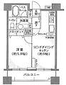 ヒルレジデンス大崎4階16.4万円