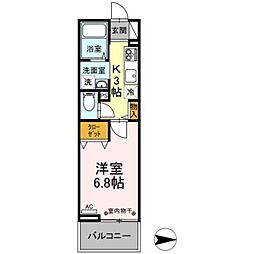 ビューテラス 2階/202