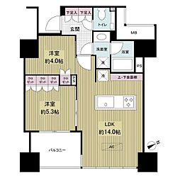 JR山手線 浜松町駅 徒歩10分 19階/-