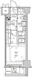 レアライゼ西川口 1Kの間取図画像