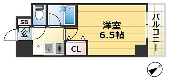 エスリード三宮フラワーロード_間取り_0