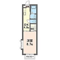 サンクレスト 00201 ｜ 神奈川県厚木市栄町２丁目3-4（賃貸アパート1DK・2階・30.00㎡） その2