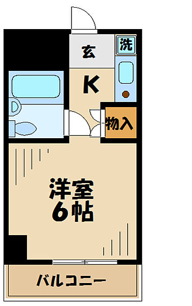 CASAVERSE（カーサヴェルゼ） 206｜東京都八王子市松木(賃貸マンション1K・2階・18.60㎡)の写真 その2