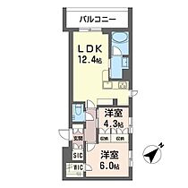 アリコルージュ 00402 ｜ 神奈川県横浜市南区中村町３丁目203（賃貸マンション2LDK・4階・52.54㎡） その2