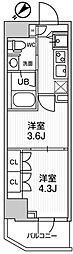 ARKMARK巣鴨Sta. 2Kの間取図画像