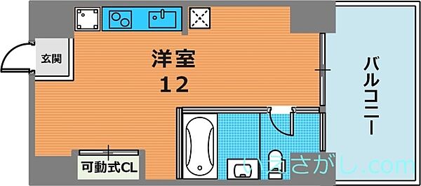 イーストヴィレッジ三宮 904｜兵庫県神戸市中央区琴ノ緒町４丁目(賃貸マンション1R・9階・26.00㎡)の写真 その2