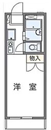 原宿南 ワンルームの間取図画像