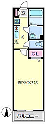 SoleiL.4 1Kの間取図画像