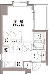 ヴェローナ板橋本町 1Kの間取図画像