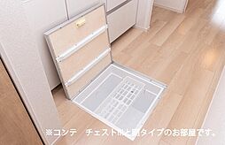 グリーナブル若葉II 1階1Kのリビング/ダイニング