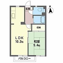 サザンクロス 202 ｜ 岩手県紫波郡矢巾町大字南矢幅6-335-6（賃貸アパート1LDK・2階・35.00㎡） その2