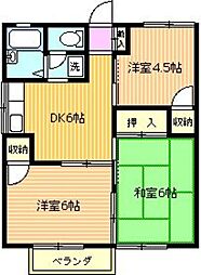 ハイツ三枝 2階/201