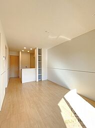 南海線 尾崎駅 徒歩16分の賃貸アパート 2階2LDKのリビング/ダイニング