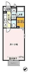 ジョイフル・K 1Kの間取図画像