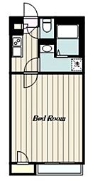 JR相模線 相武台下駅 徒歩16分の賃貸アパート 1階1Kの間取り